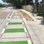 New Bike Lanes on Garden Oaks Drive